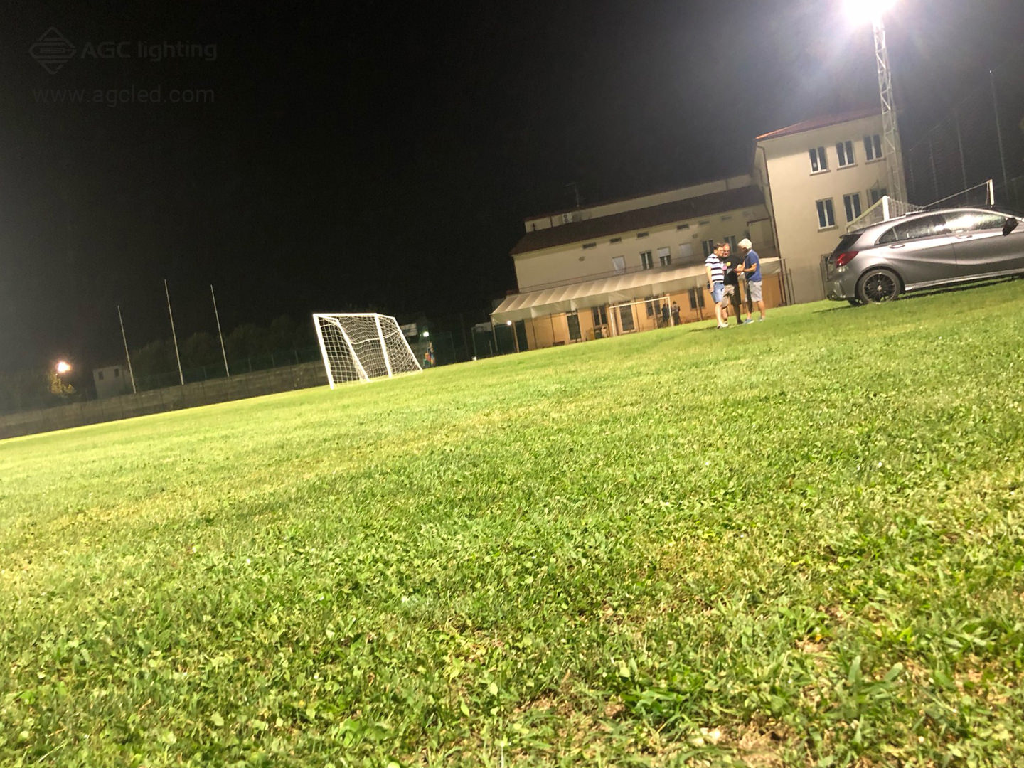 Football Field Flood Light 20M Height Install