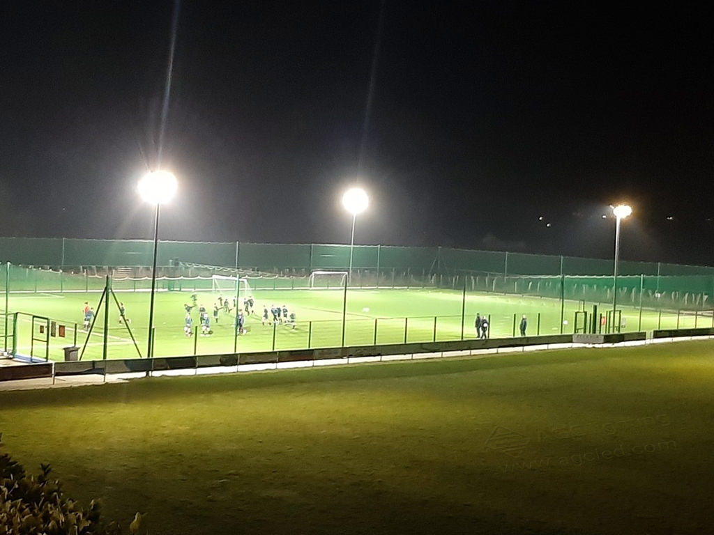 300W flood light in soccer field