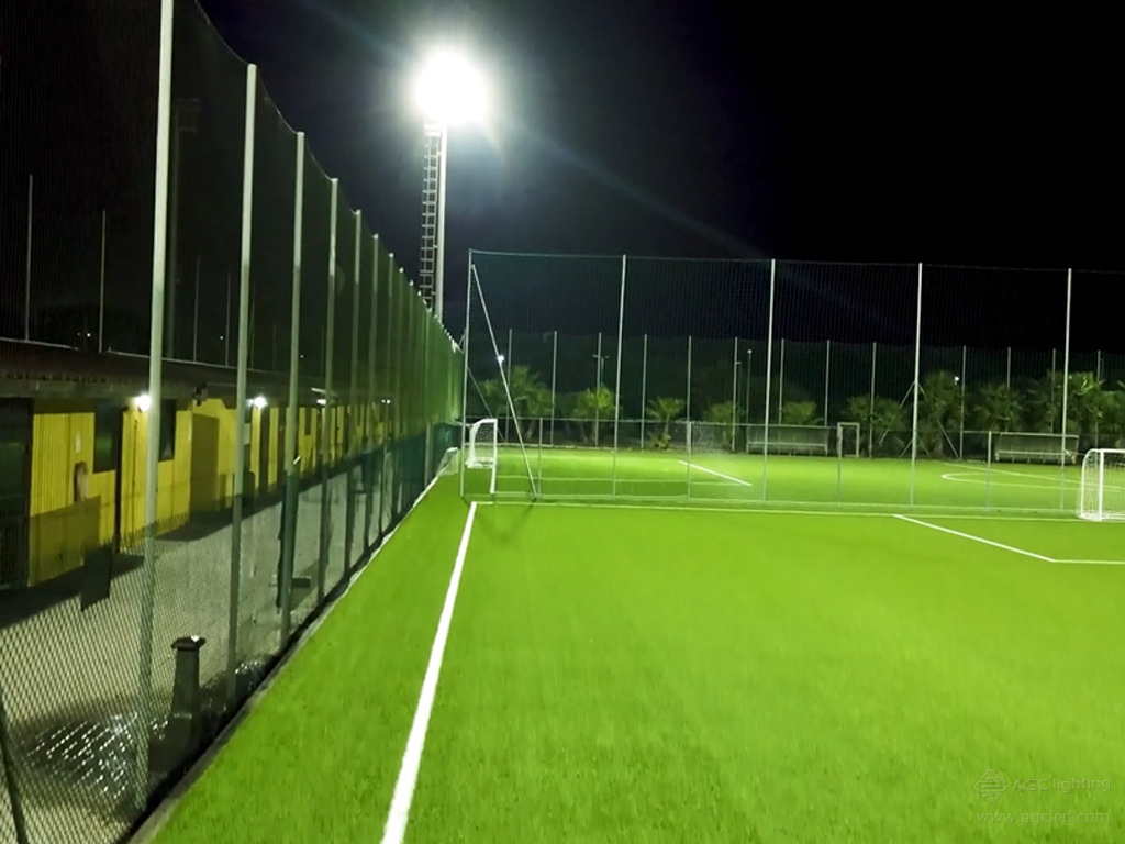 football field lighting project  flood light 150lux