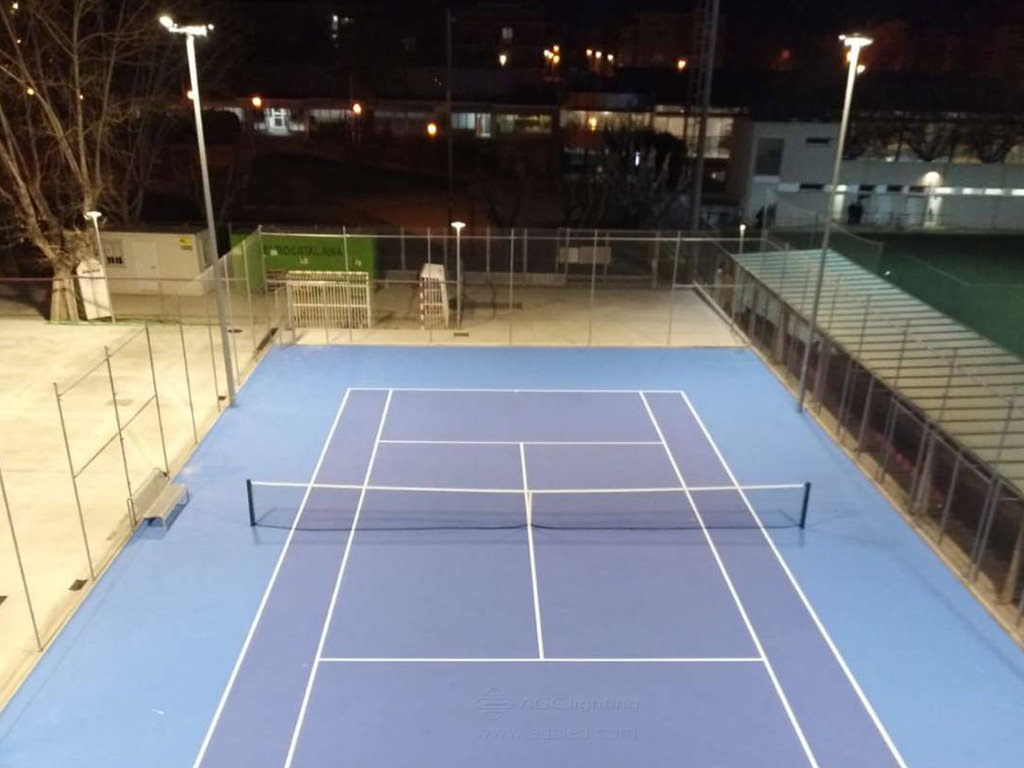 Flood Light Outdoor Tennis Court Project