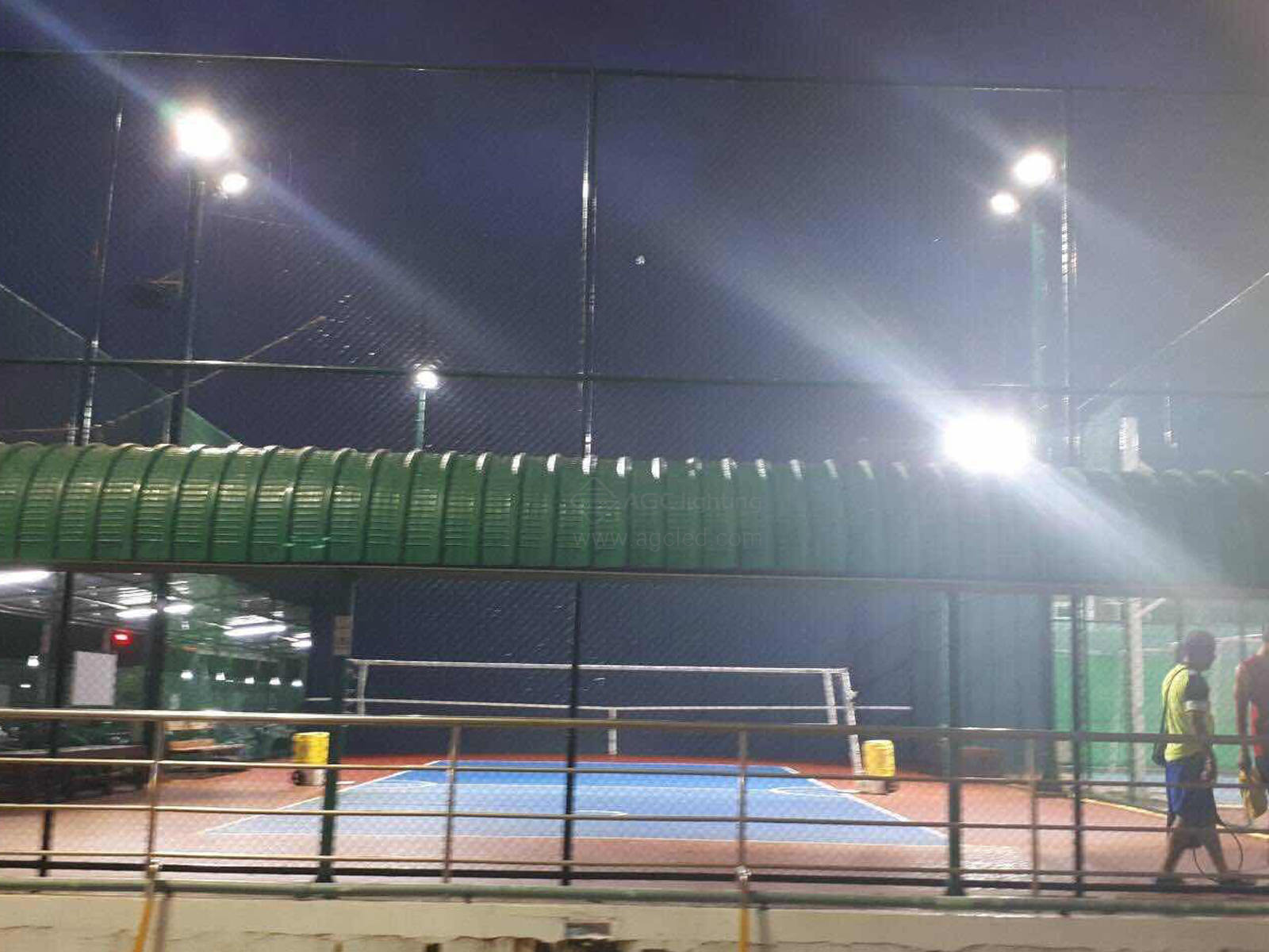 14pcs flood light in tennis court