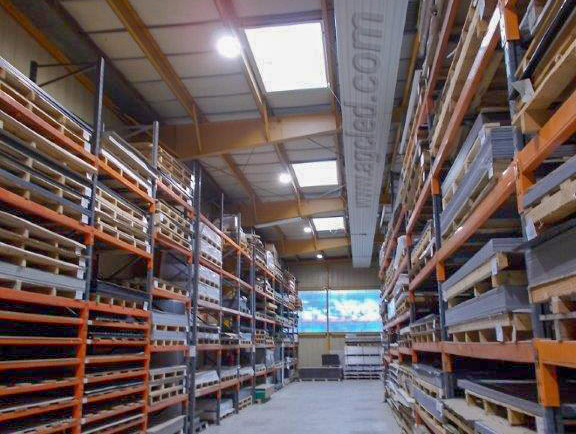 High Bay Light with Motion Sensor in Warehouse