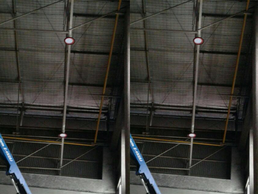 150W high bay light in dust industrial environment 01