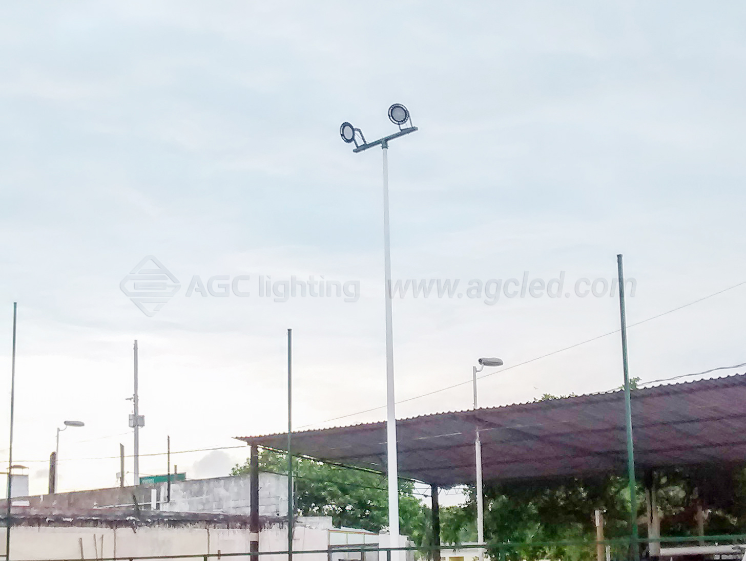 football field high pole mounting high bay light