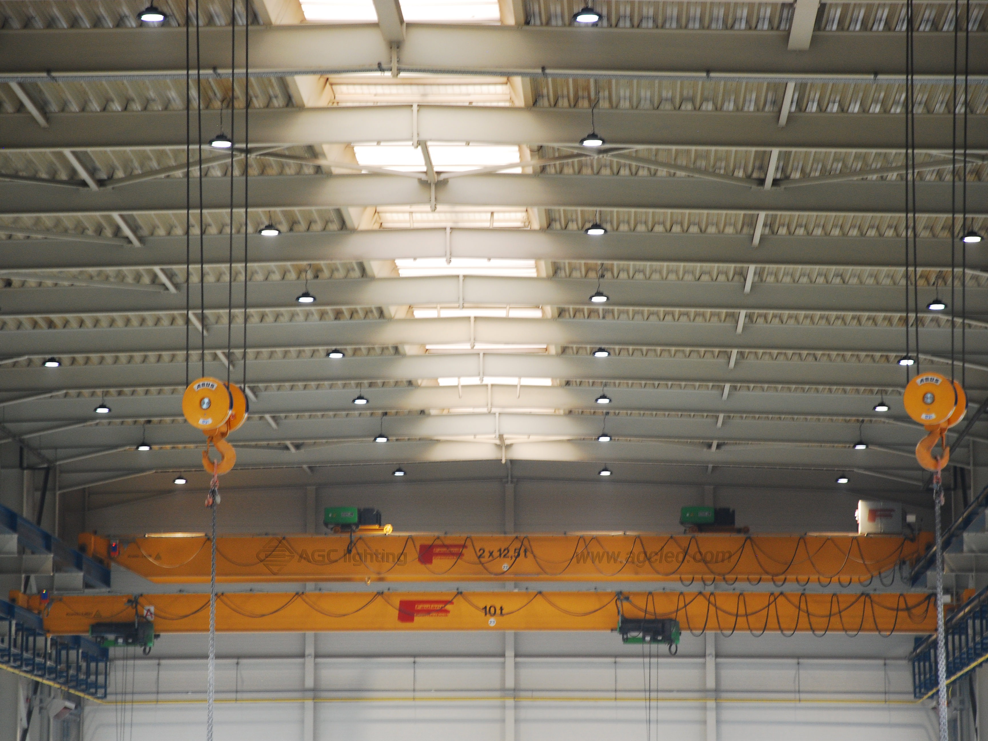 steel manufacturing lighting with 300w high bay light