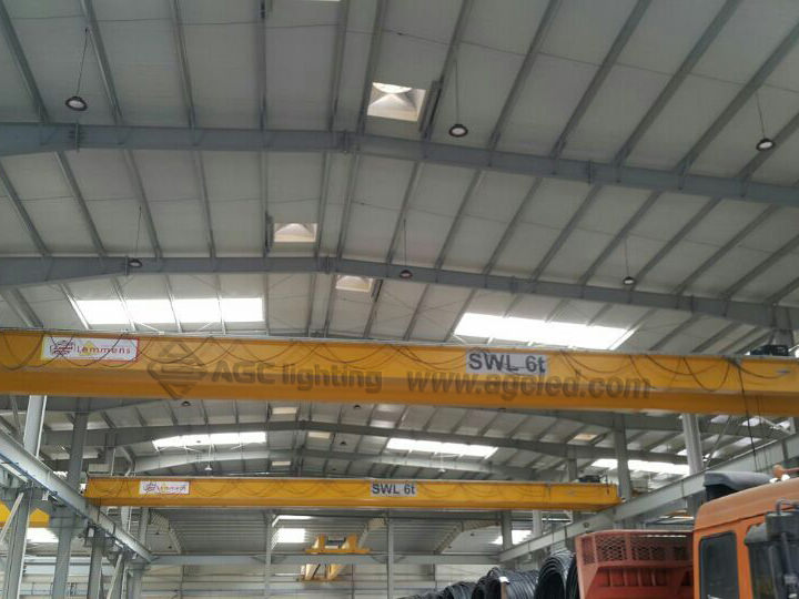 high bay light in steel manufacturing