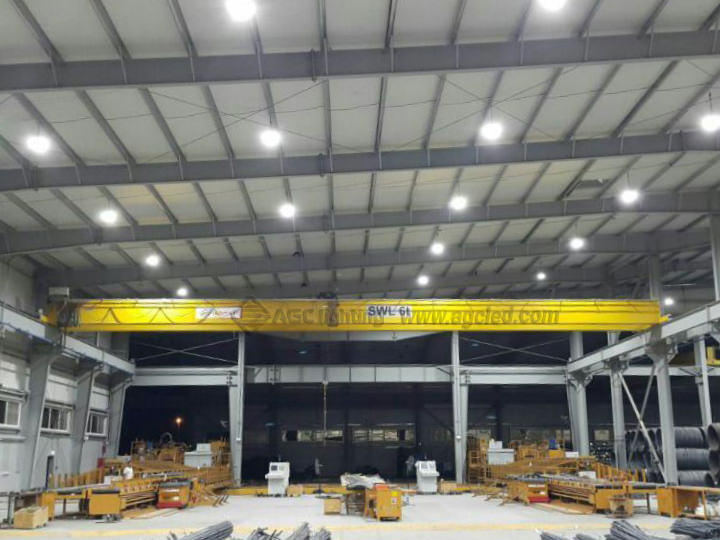 iron steel manufacturing lighting solution with high bay light