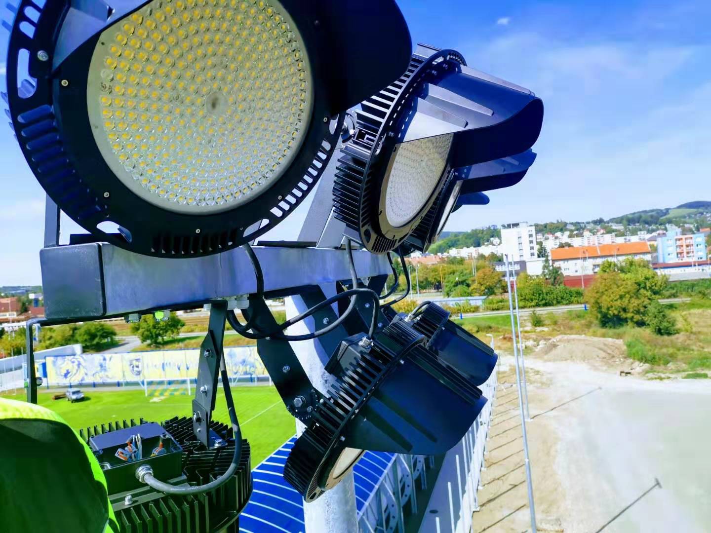 65pcs High Bay light in Slovakia Football Field