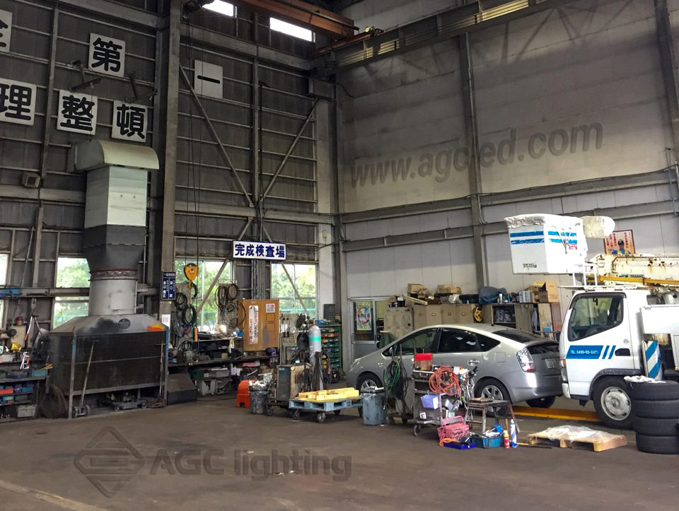 5000K Ra70 High Bay light in Car Repair Shop