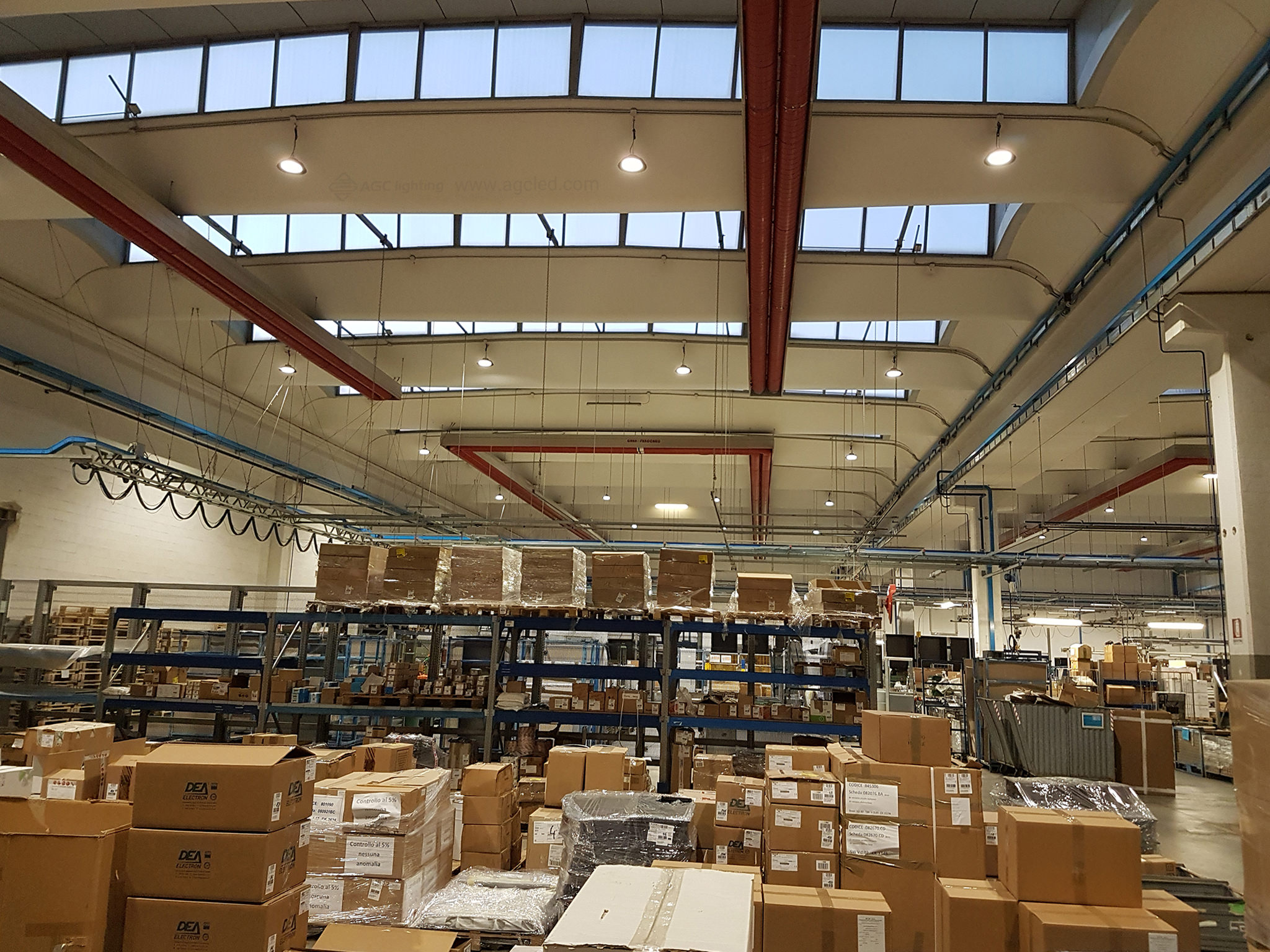 100pcs high bay light used in warehouse