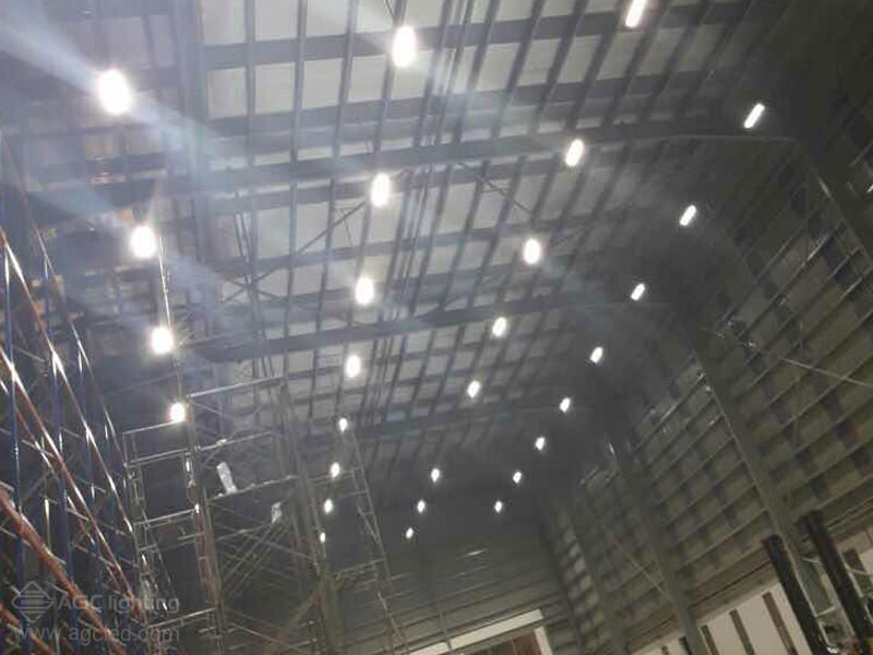 warehouse lighting linear high bay light 14m height mount