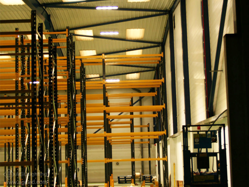 high rack warehouse linear high bay light solution