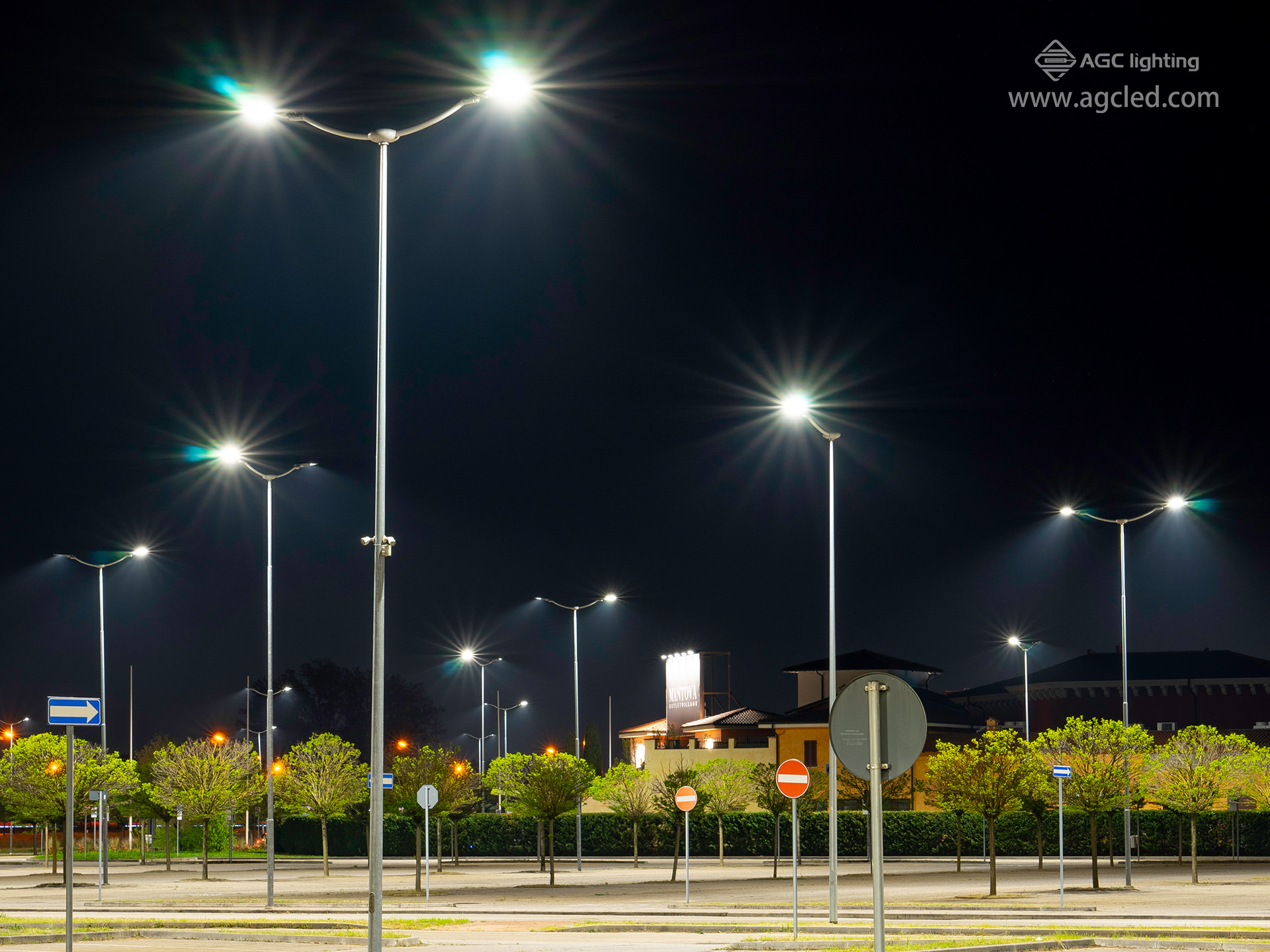 150W Ra80 led street light outlet parking lot lighting