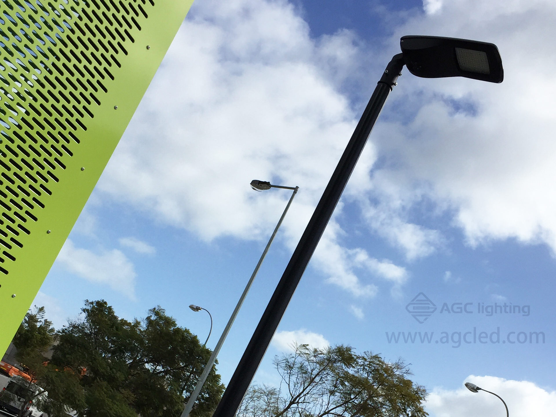 mini street light with 60mm spigot for roadway project