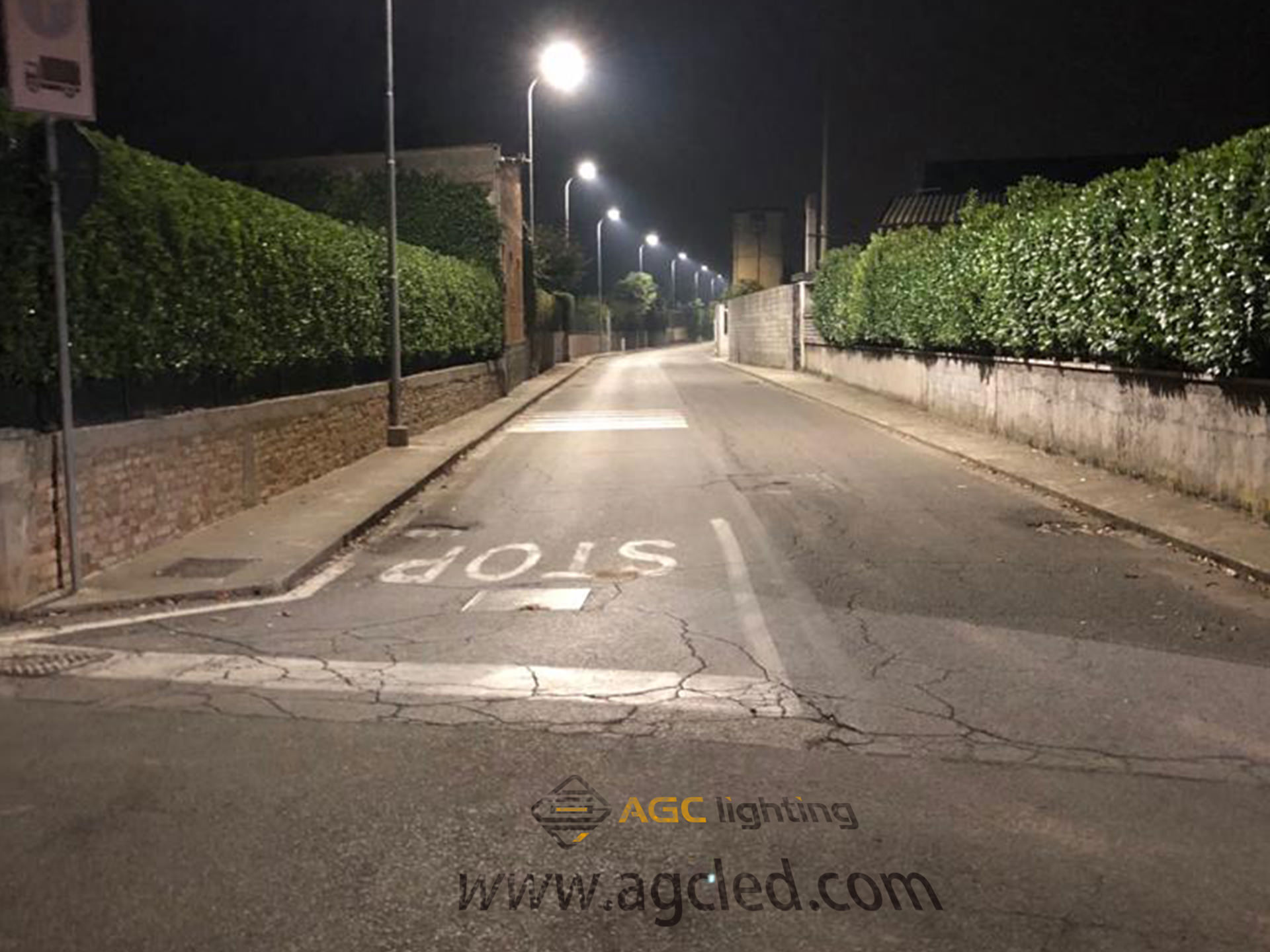 3 different beam angle in roadway lighting project 01