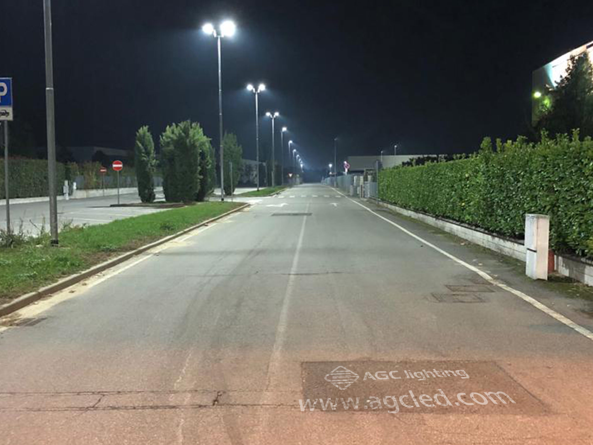 500pcs 4000K Ra70 LED Street Light Project