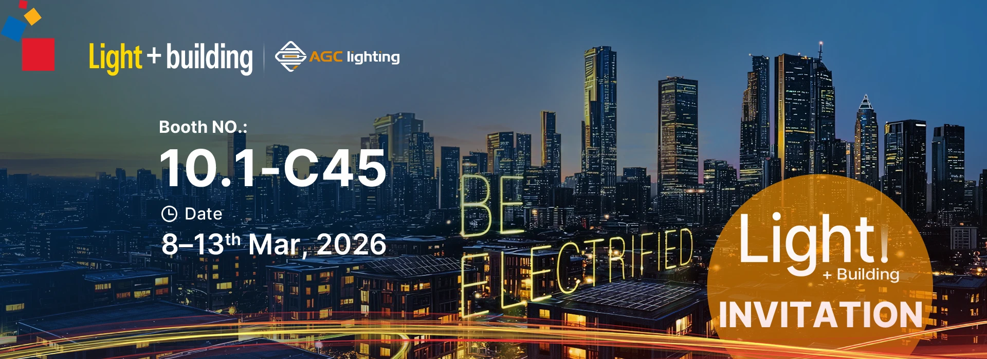 Light + Building 2026 invitation