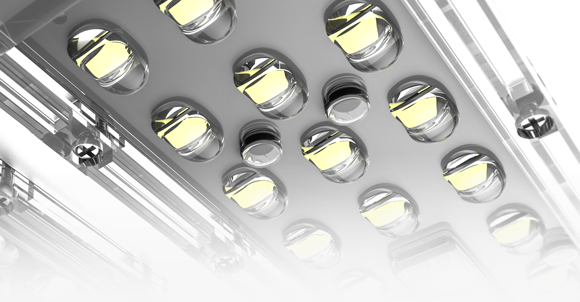 E-Wing LED Street Light OSRAM 5050 LED Chips