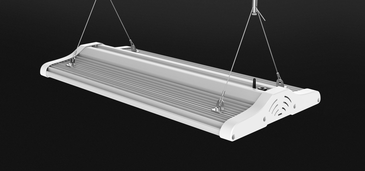 HiPanel high bay fluorescent light