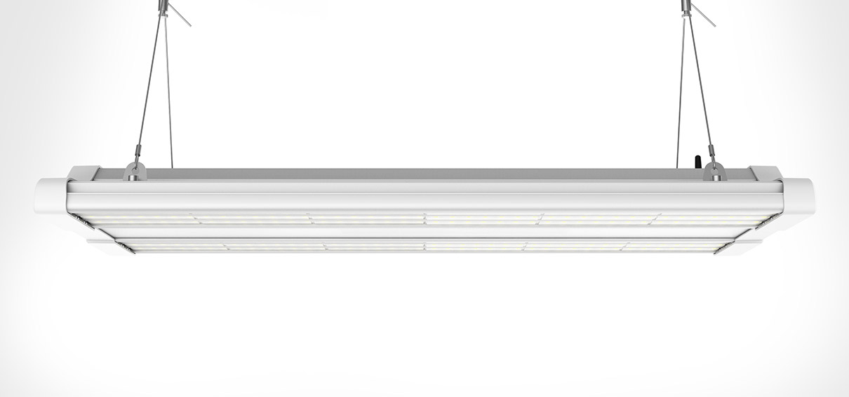 HiPanel high bay fluorescent lighting