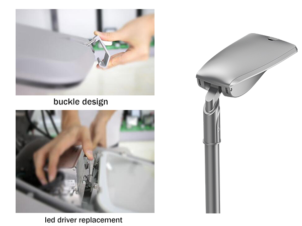 led steet light  special design tool free open maintain led driver replacement