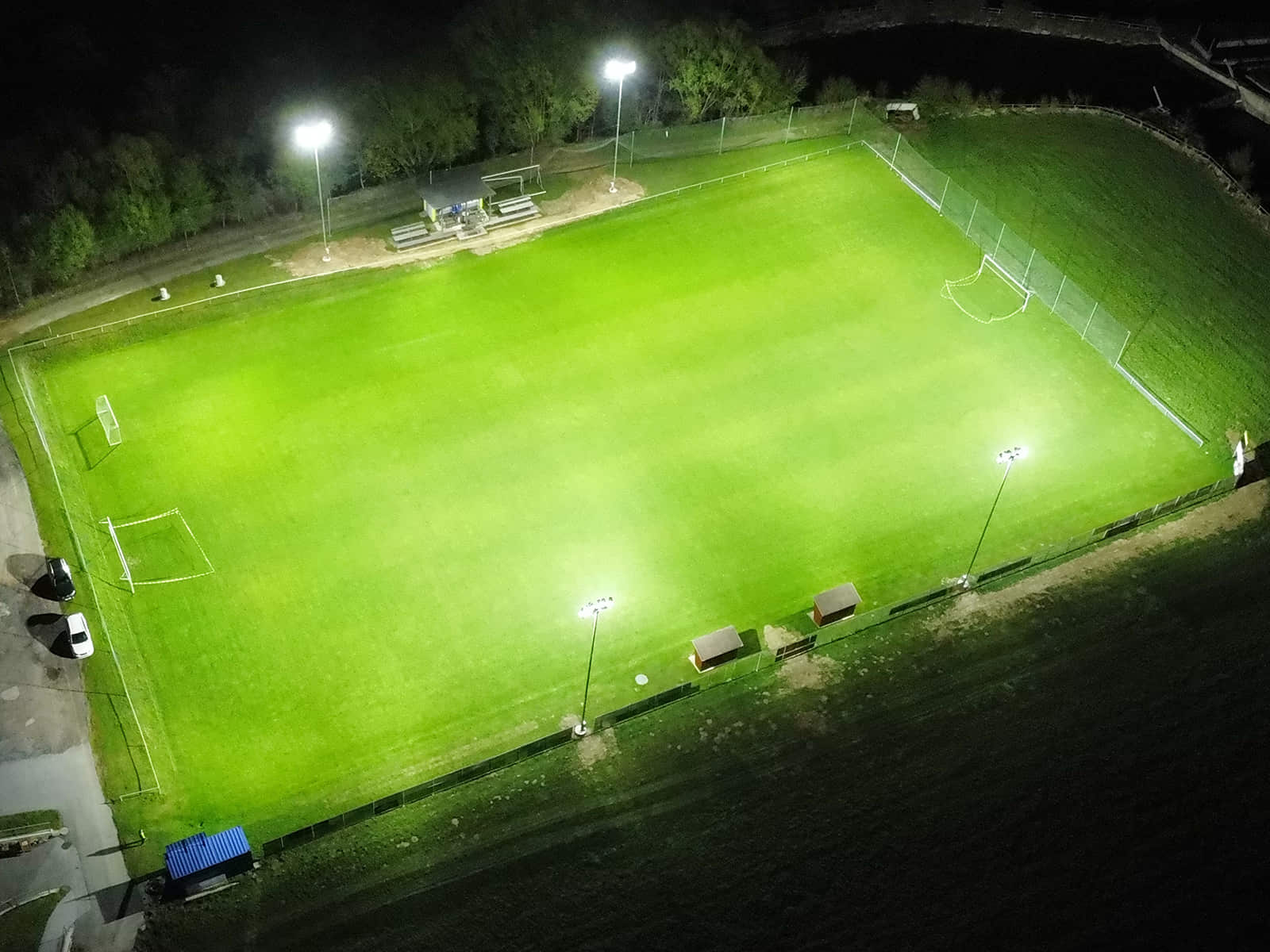 Amateur Fields lighting