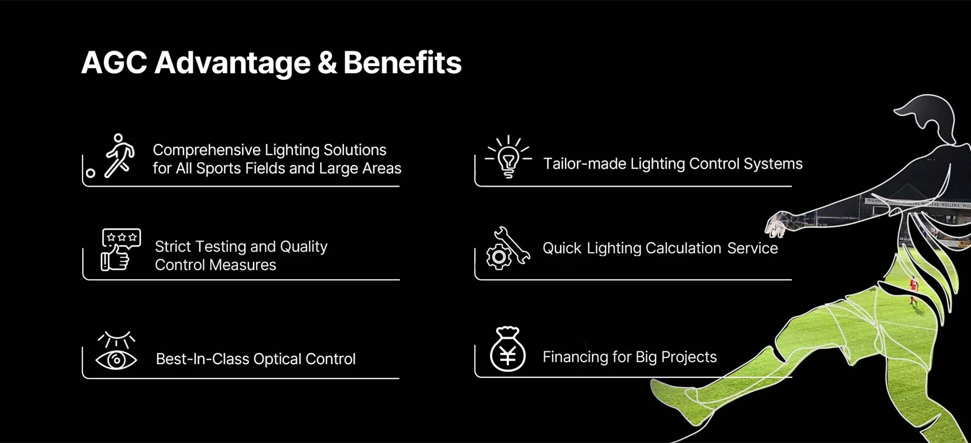 AGC Lighting Advantage Benefits