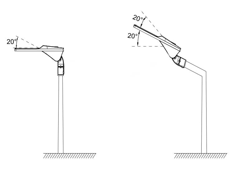 adjustable light angle spigot