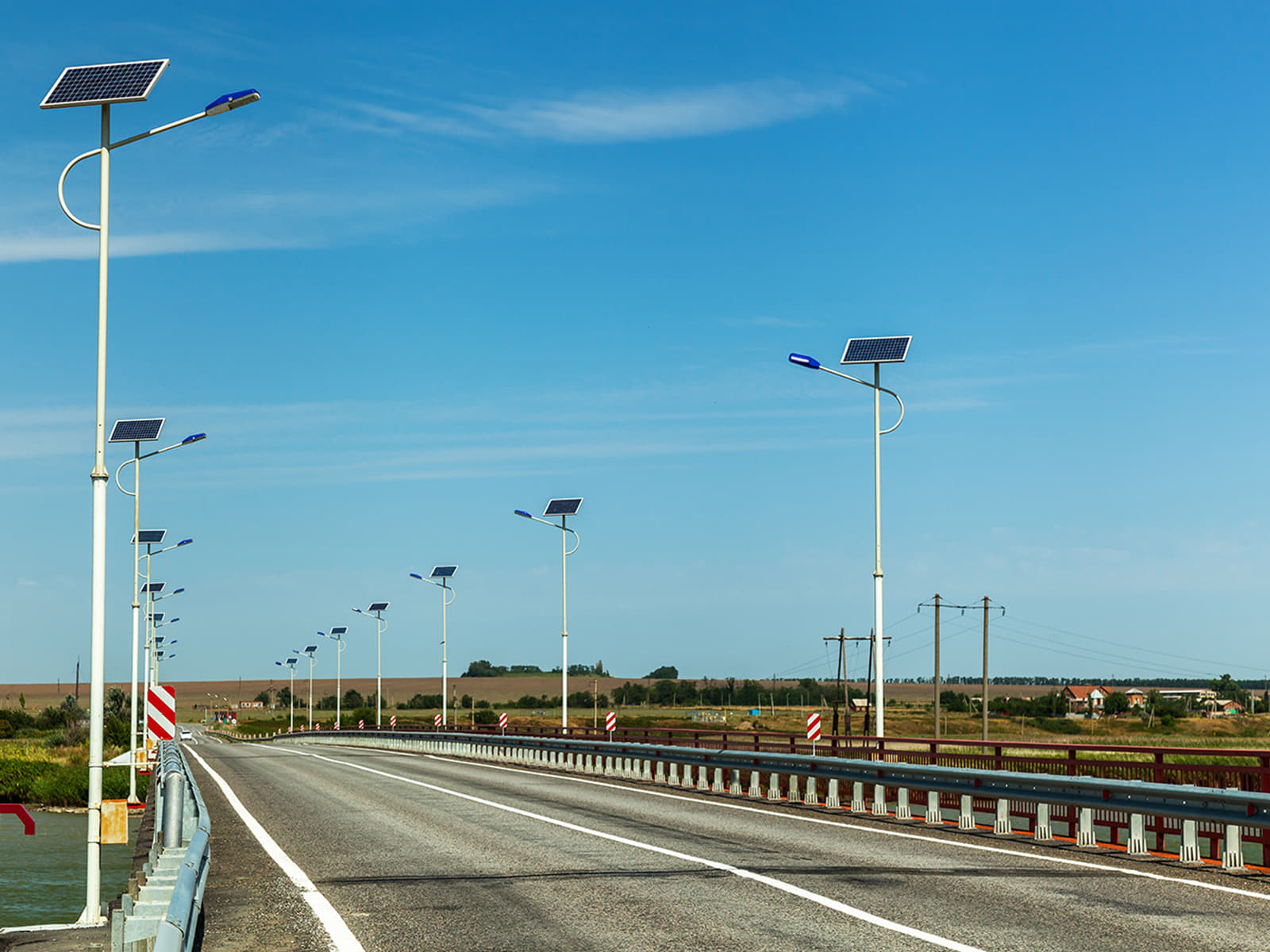 Expressway Solar LED street lights