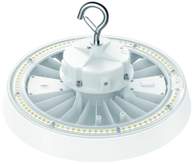 White AGC HB91 UniPro uplight LED high bay