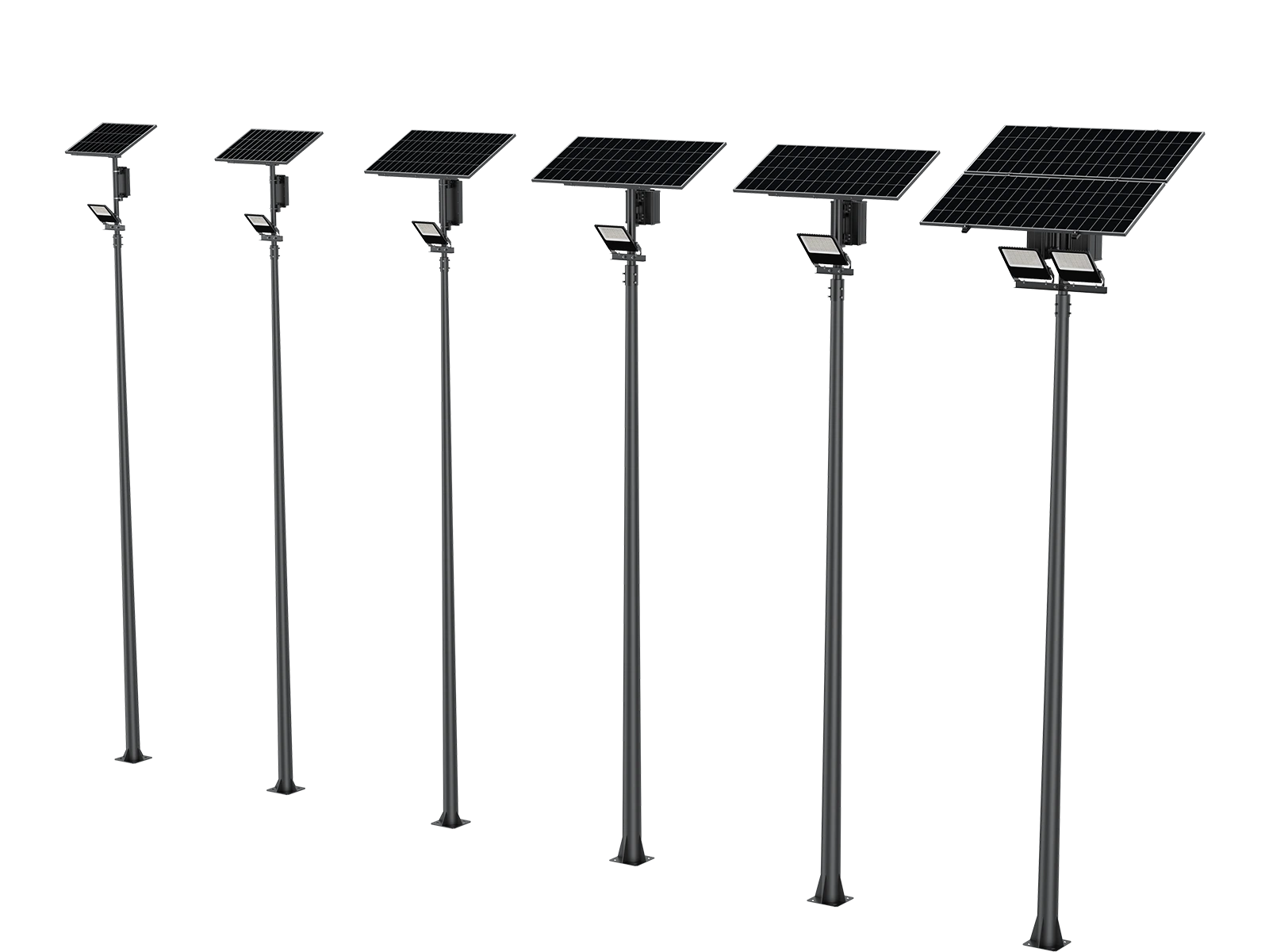 SL53 30W 480W Modular Solar Flood Light