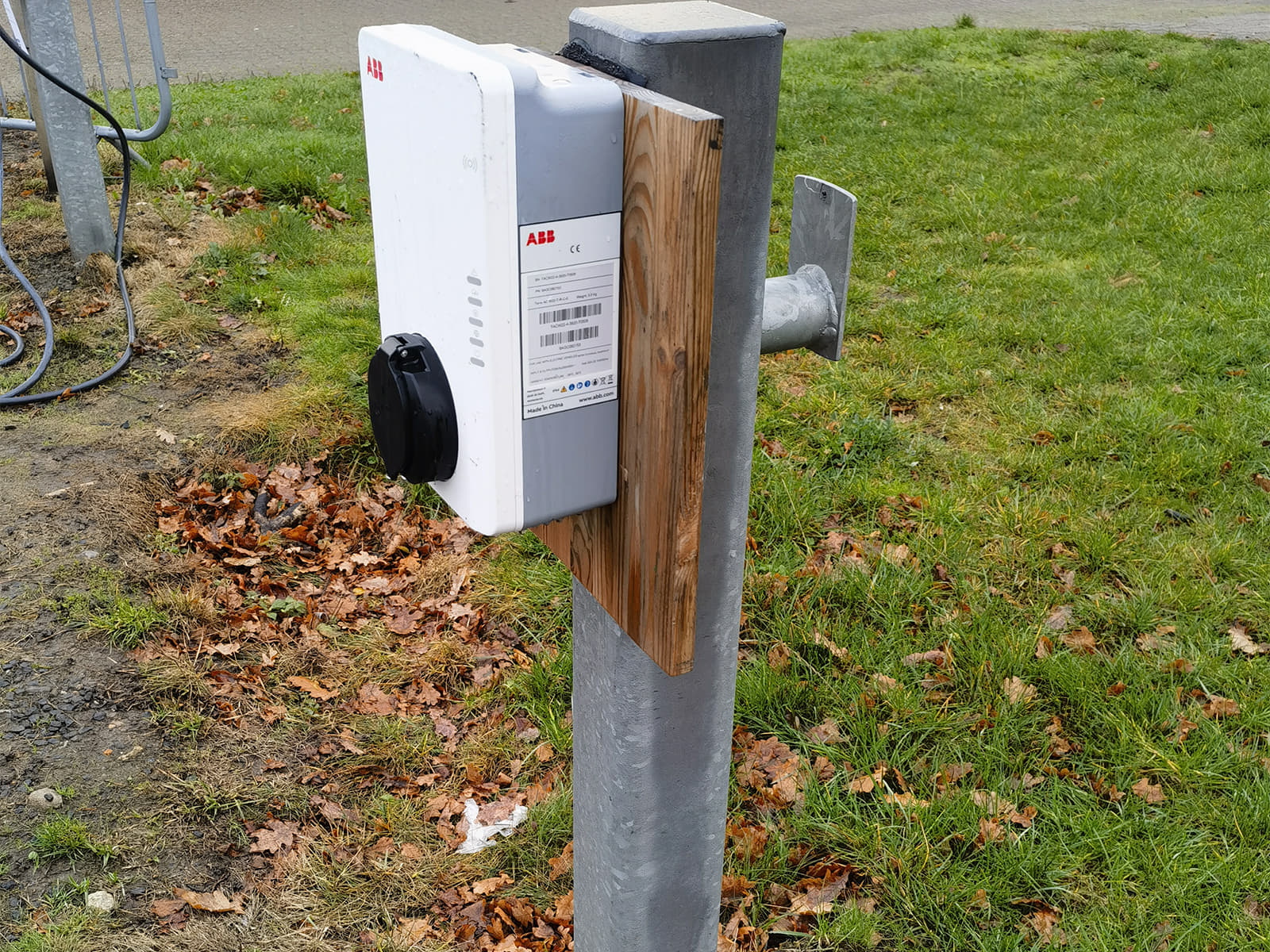 visibility and security of charging stations