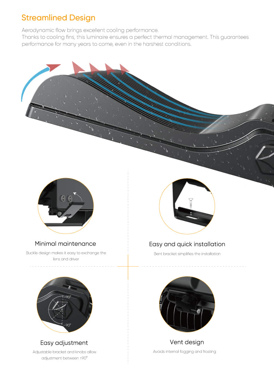 FL53 Streamlined design