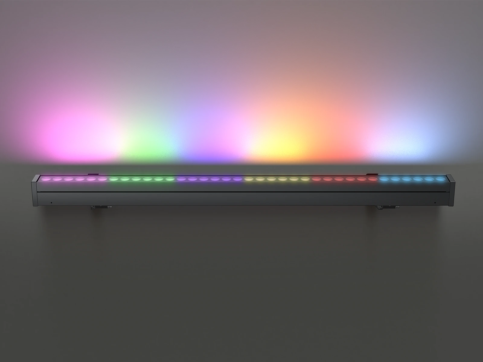 FL56 18W 36W RGBW LED Linear Wall Washer Light for architectural and facade lighting