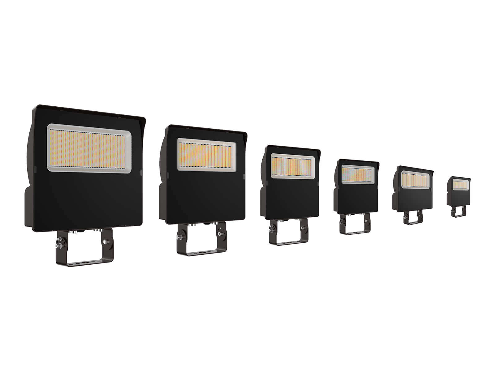 FL64 Aura Floodlight with 6 sizes ranging from 15W to 300W