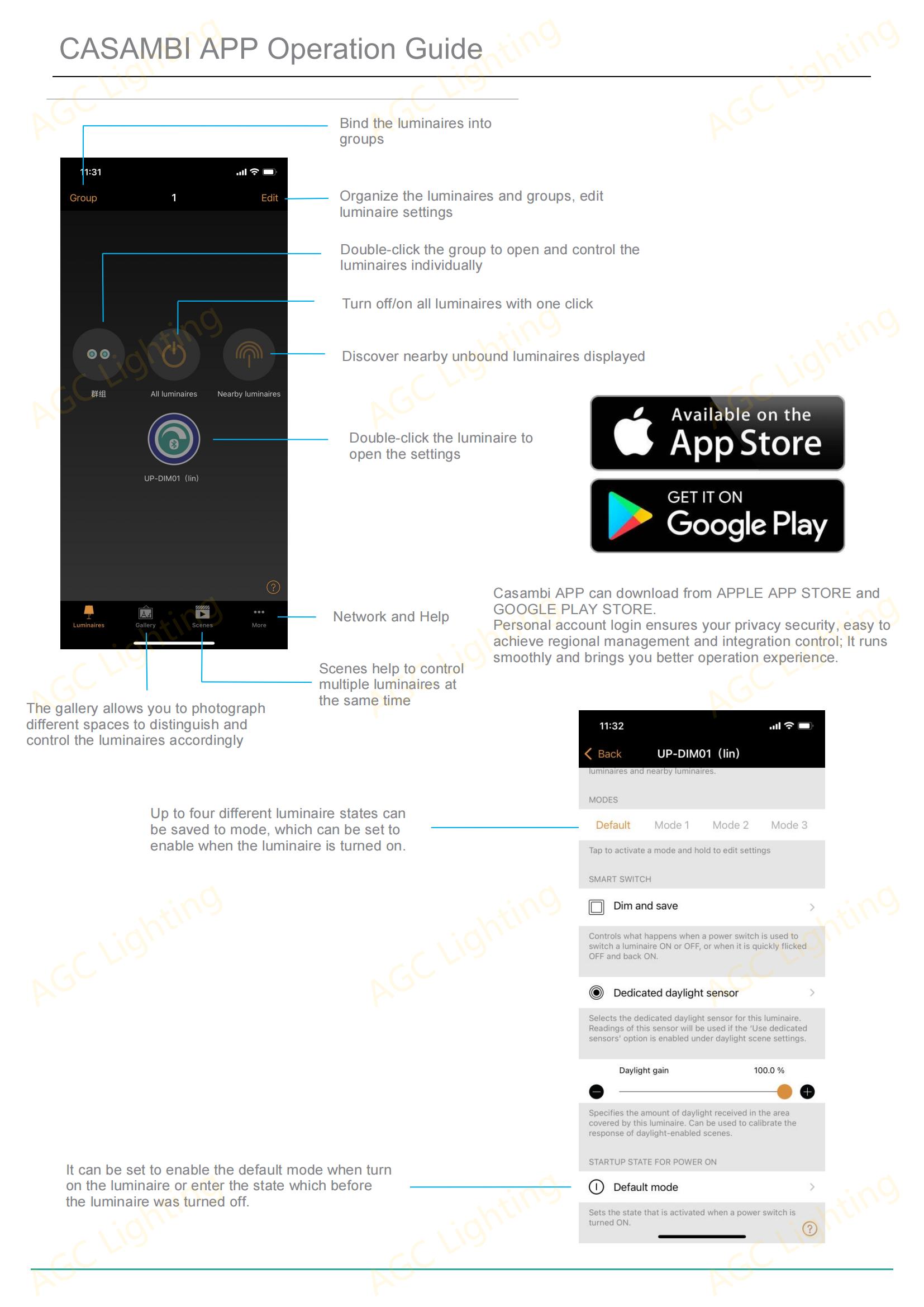 UP CN01 CASAMBI Ready Wireless Module App _02