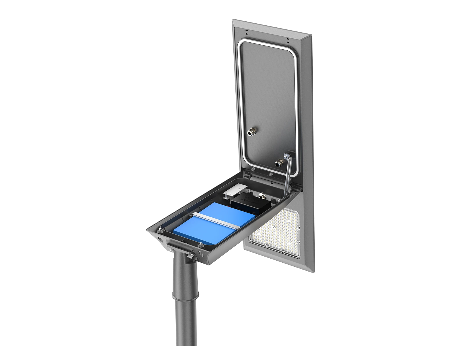 SL02 G3.0 solar street light tool less maintenance