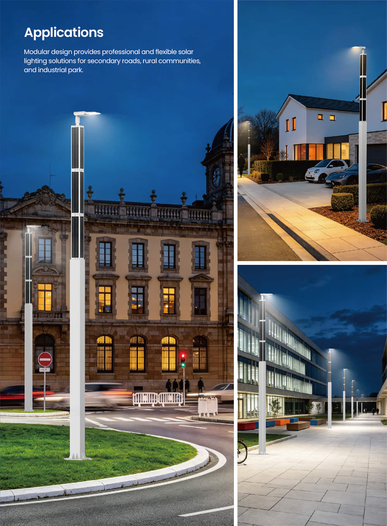 SL07 Vertical Solar Street Light for Roads Rural Communities Industrial Park (7)