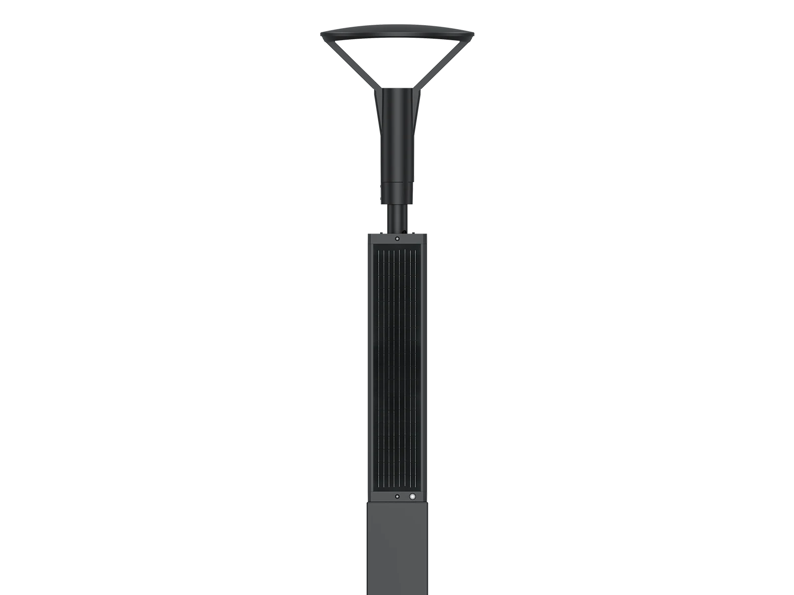 SL33 Integrated All in one Vertical Solar Post Top Light