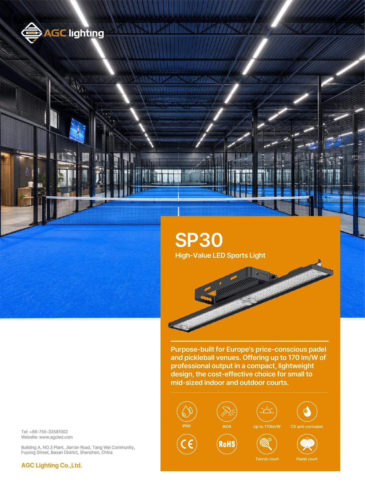 SP30 High Value LED Sports Light 1