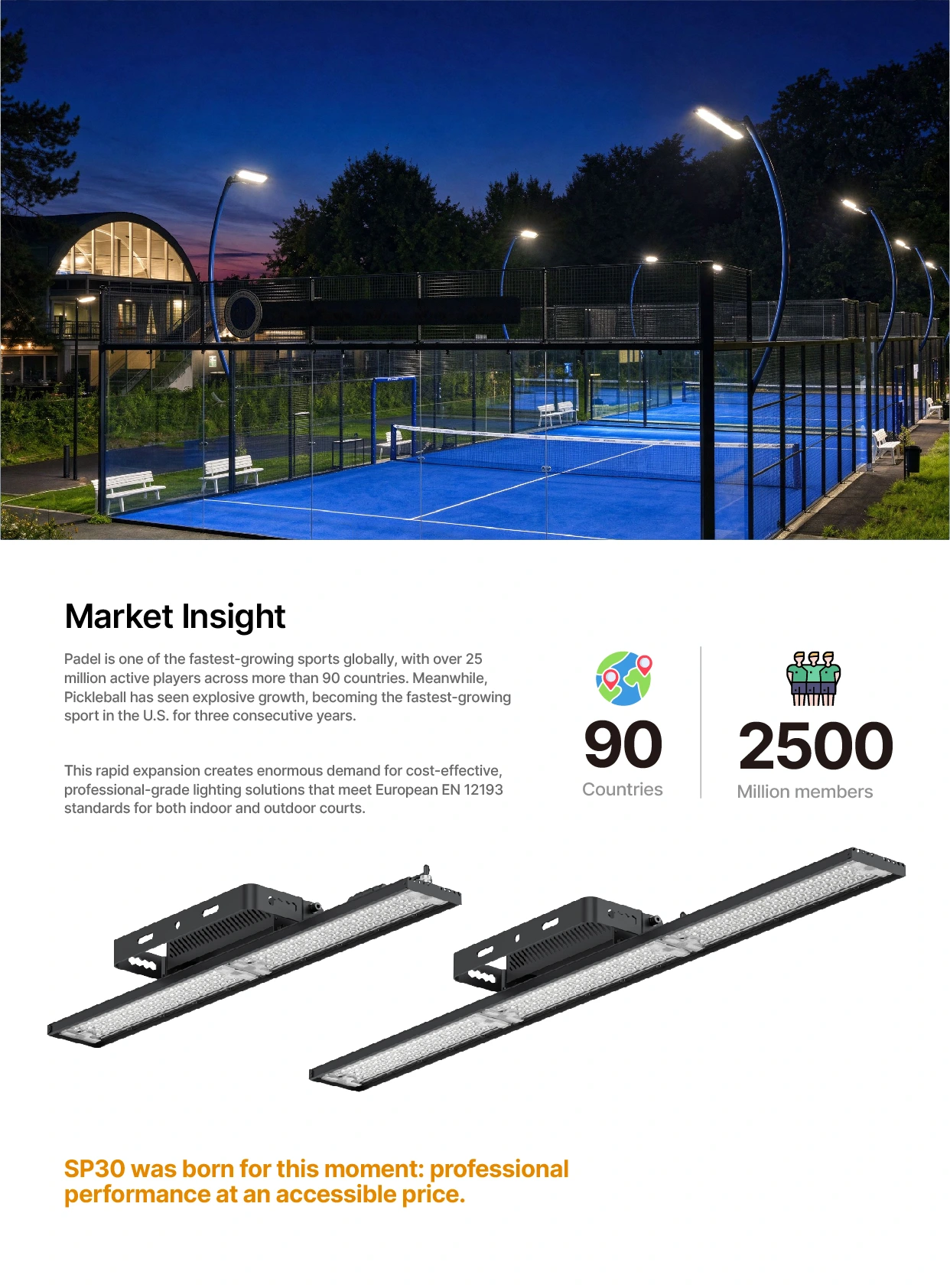 SP30 born for Padel sports 2