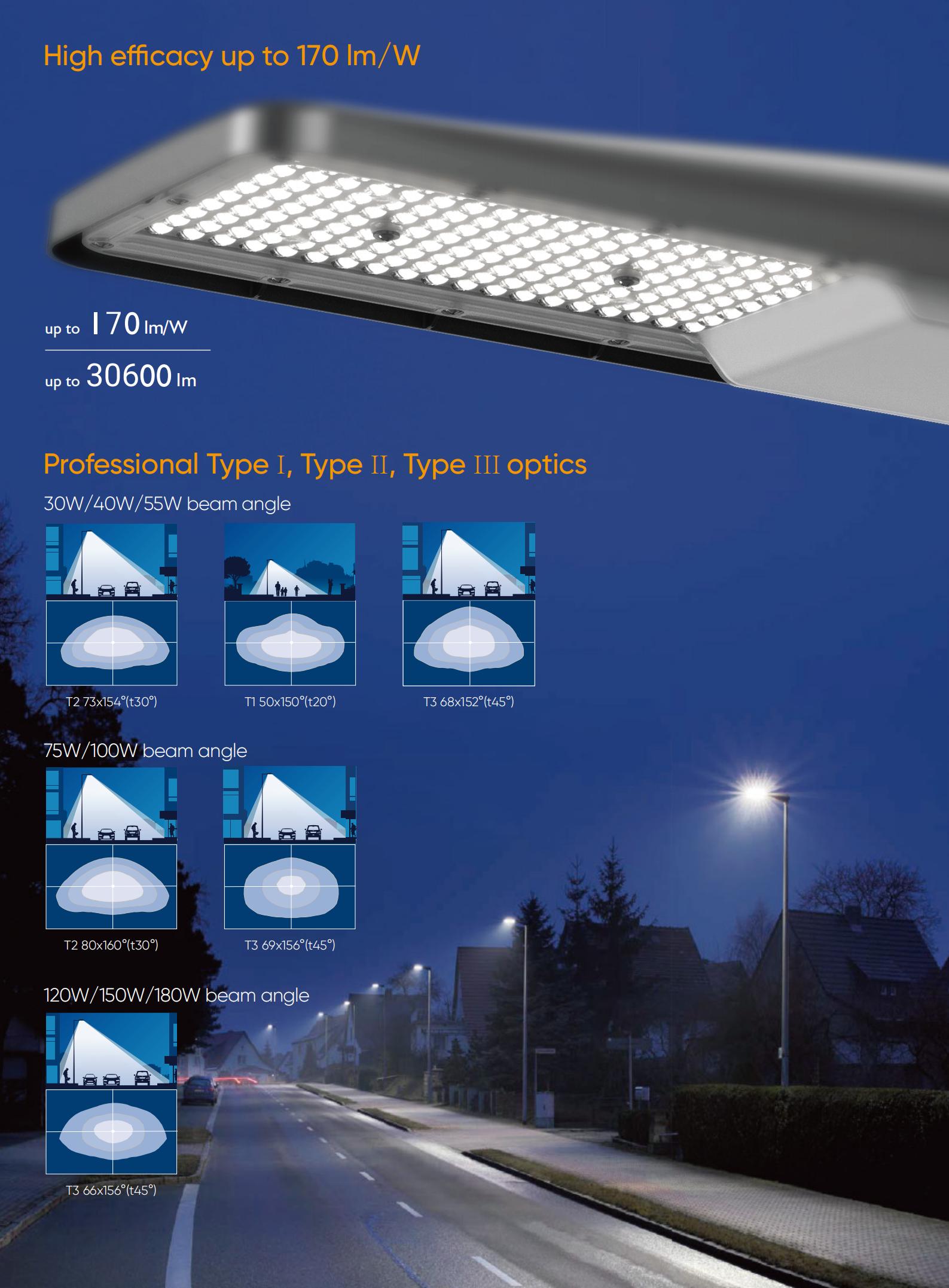 ST59 Type I II III Street Light